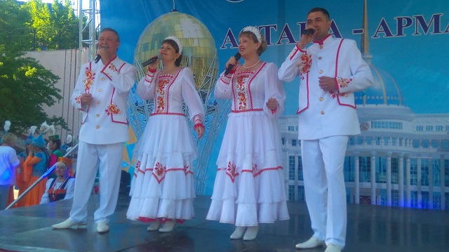 Творческий коллектив из Алтайского края принял участие в фестивале славянской культуры в Республике Казахстан
